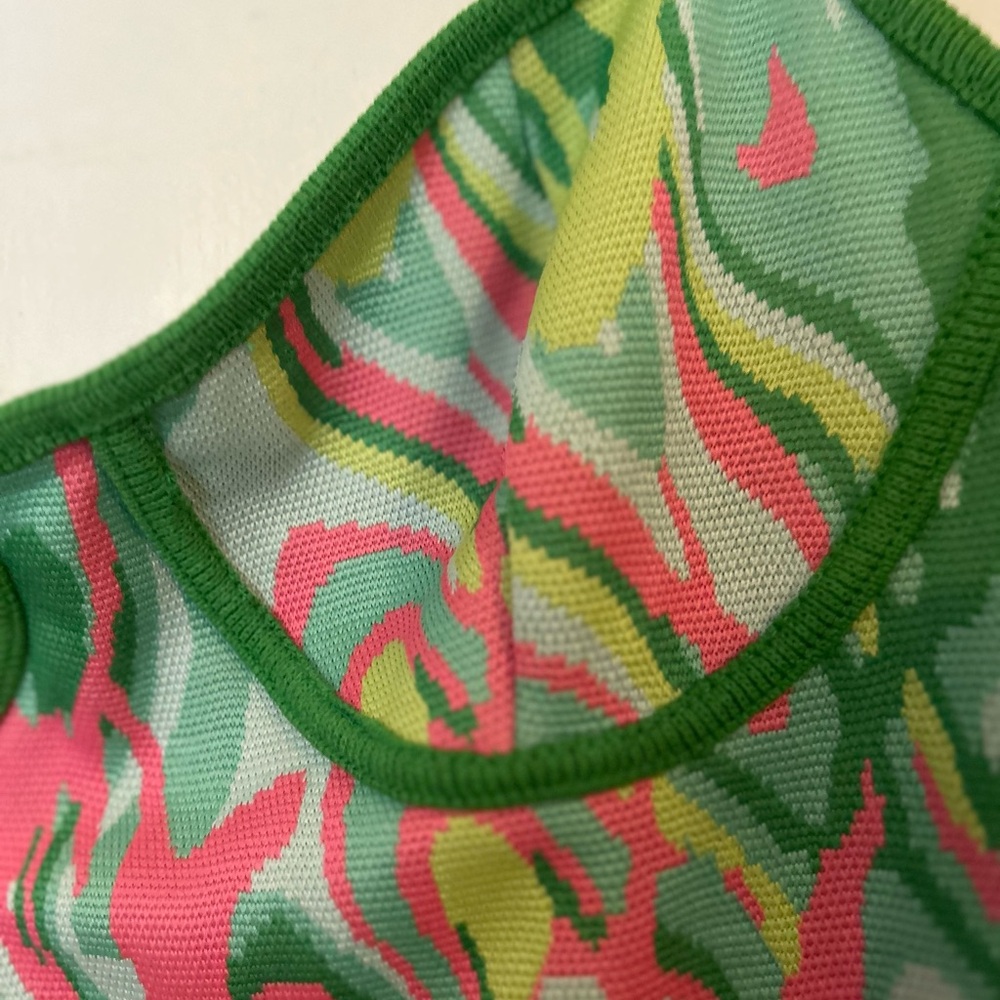 Zara MediumJacquard Green & Pink Knit
Mini Dress - Picture 7 of 10